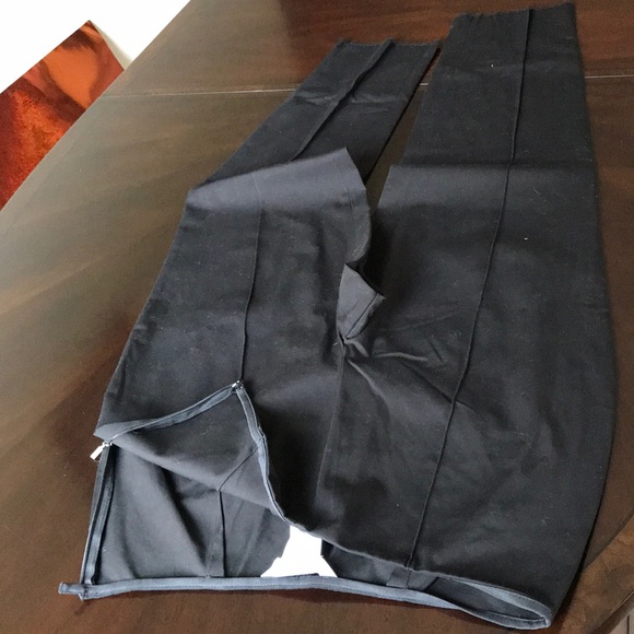 Max Mara Size 14 Single pleat unhemmed pants